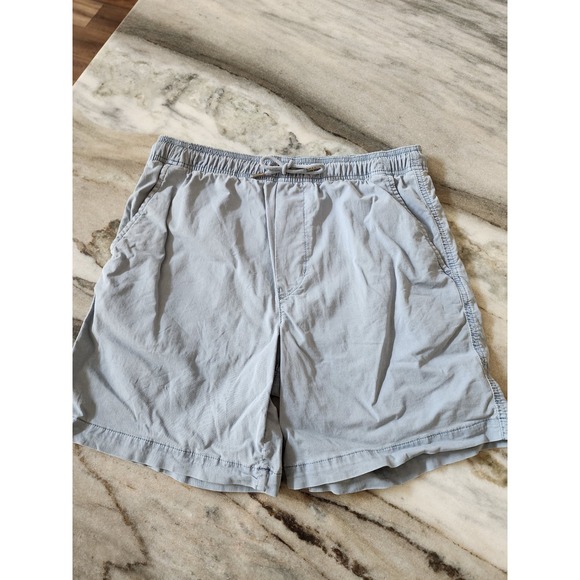 American Eagle Other - American Eagle Mens Flex Canvas Jogger Shorts Light Blue Size Small 6 Inseam